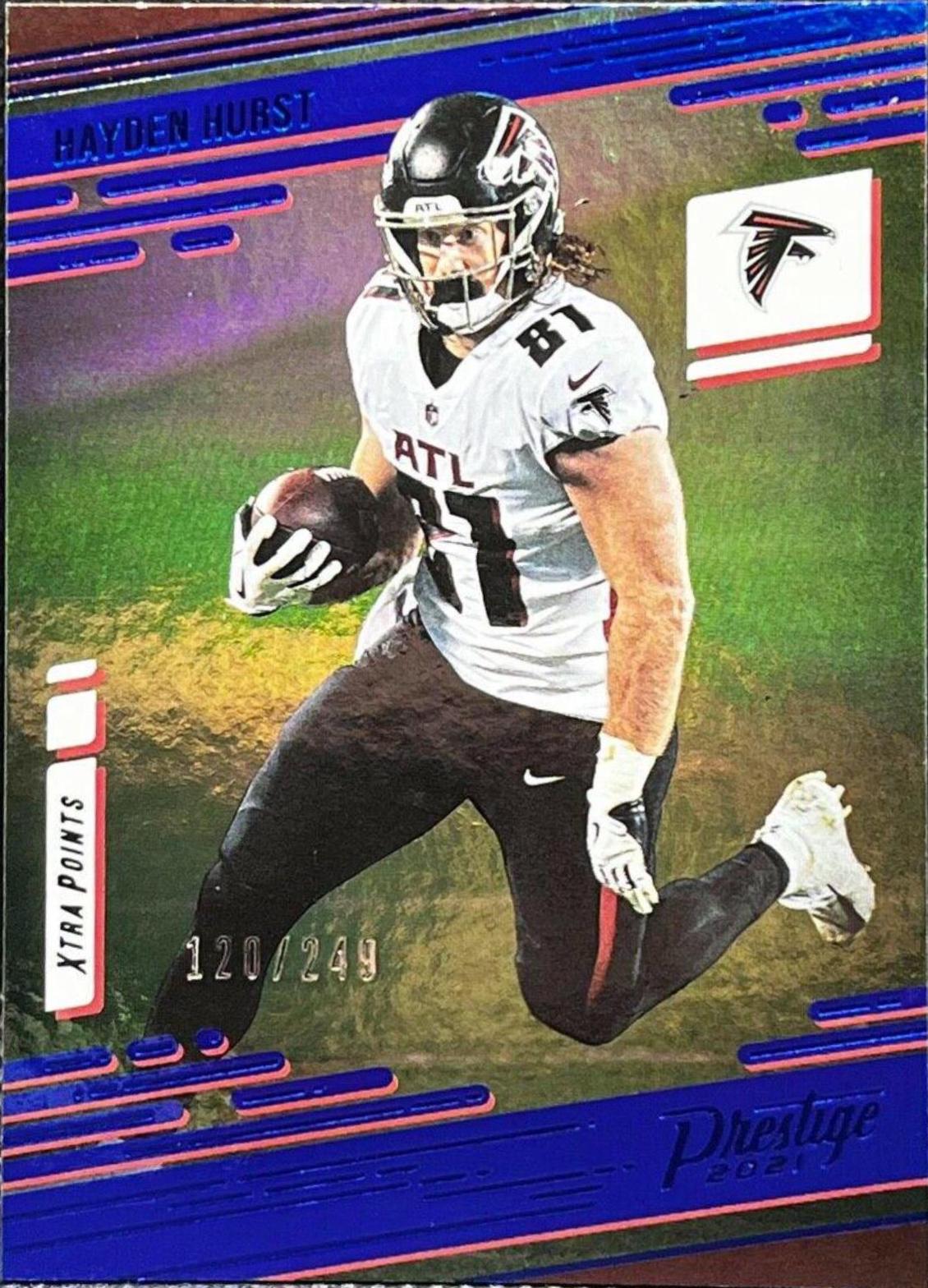 Hayden Hurst [Xtra Points Blue] #34