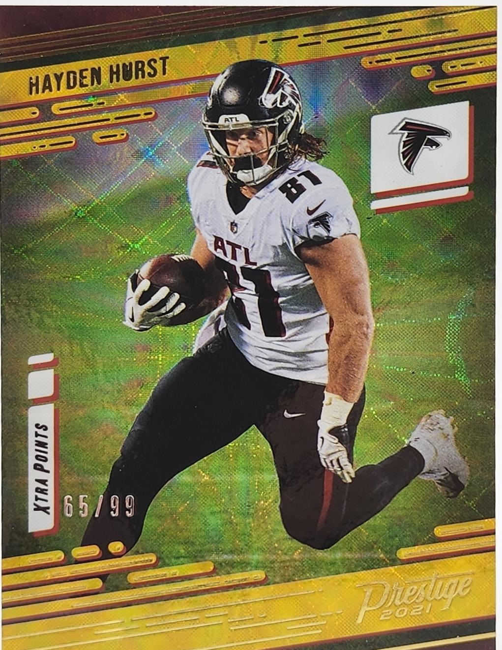 Hayden Hurst [Xtra Points Gold] #34