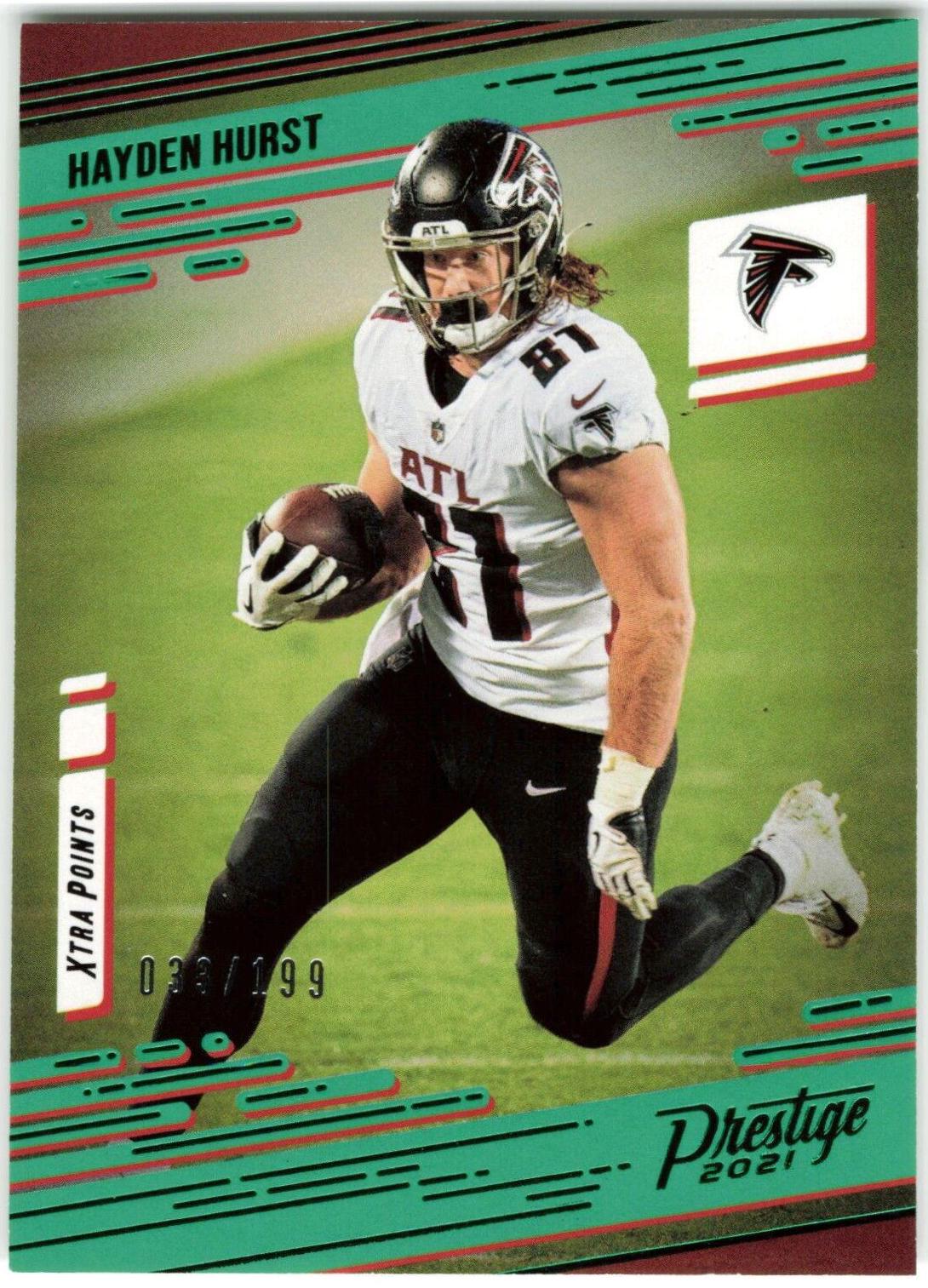 Hayden Hurst [Xtra Points Green] #34