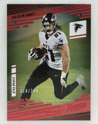 Hayden Hurst [Xtra Points Red] #34