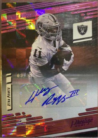 Henry Ruggs III [Xtra Points Signature Premium Pink] #138