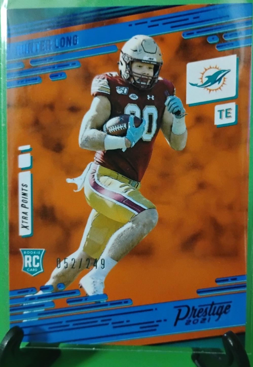 Hunter Long [Xtra Points Premium Blue] #271