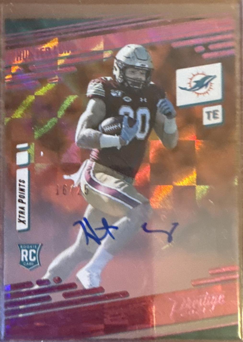 Hunter Long [Xtra Points Signature Premium Pink] #271