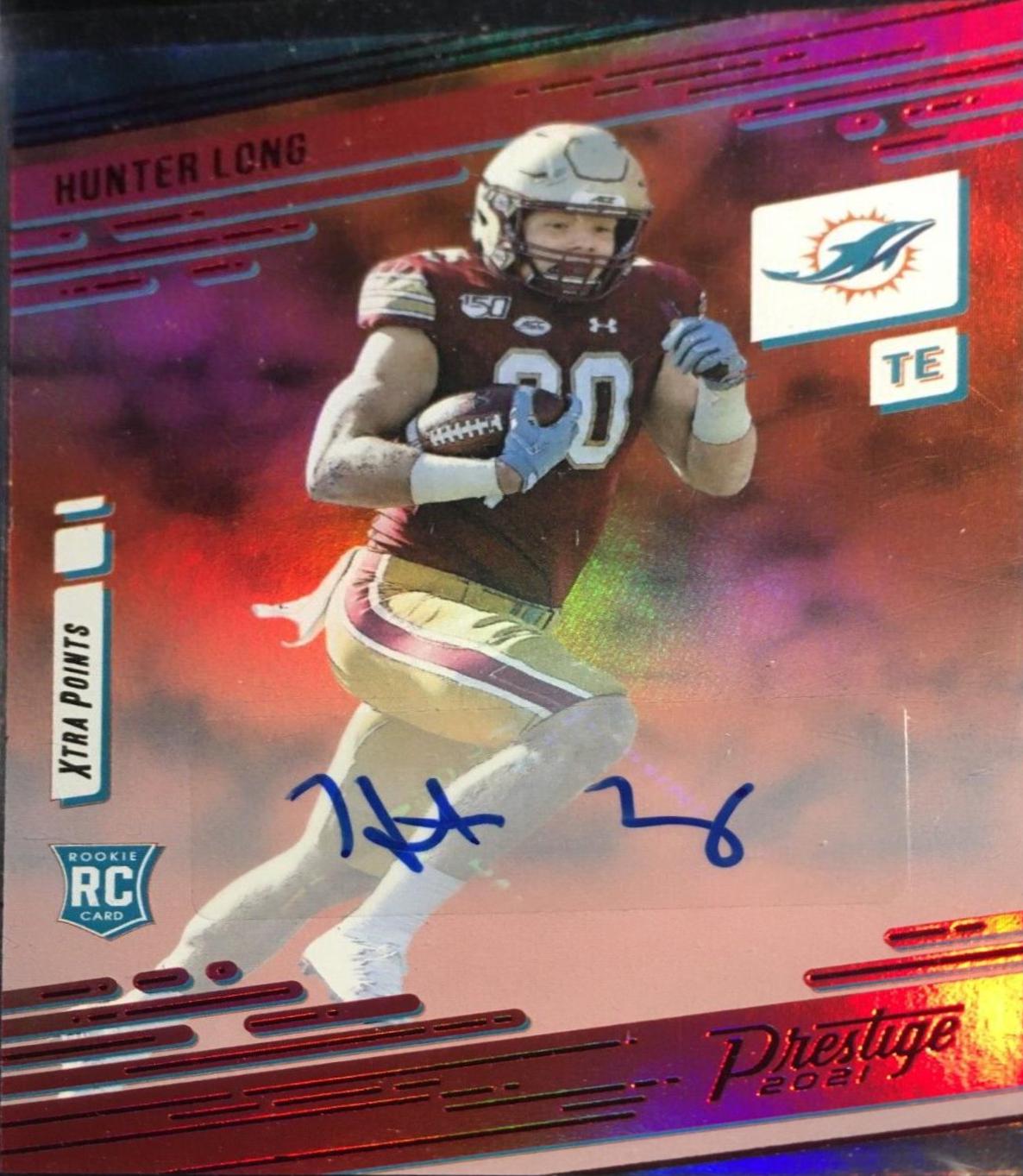 Hunter Long [Xtra Points Signature Premium Platinum] #271