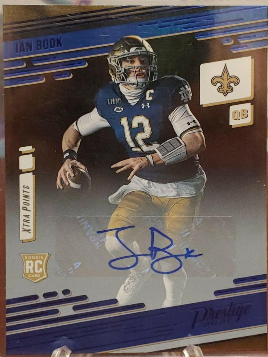 Ian Book [Xtra Points Signature Premium Blue] #282