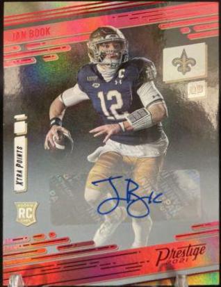 Ian Book [Xtra Points Signature Premium Red] #282