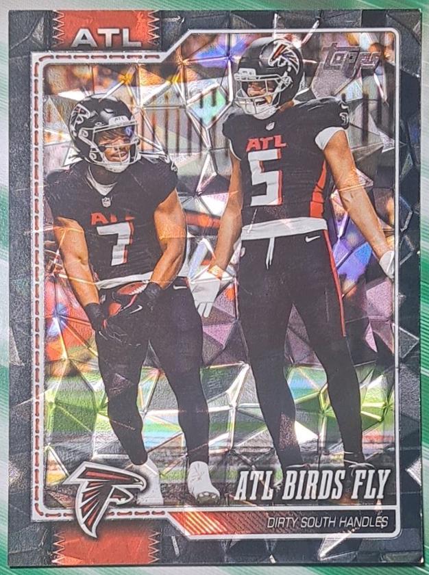 Atlanta Falcons [Black Diamante] #298