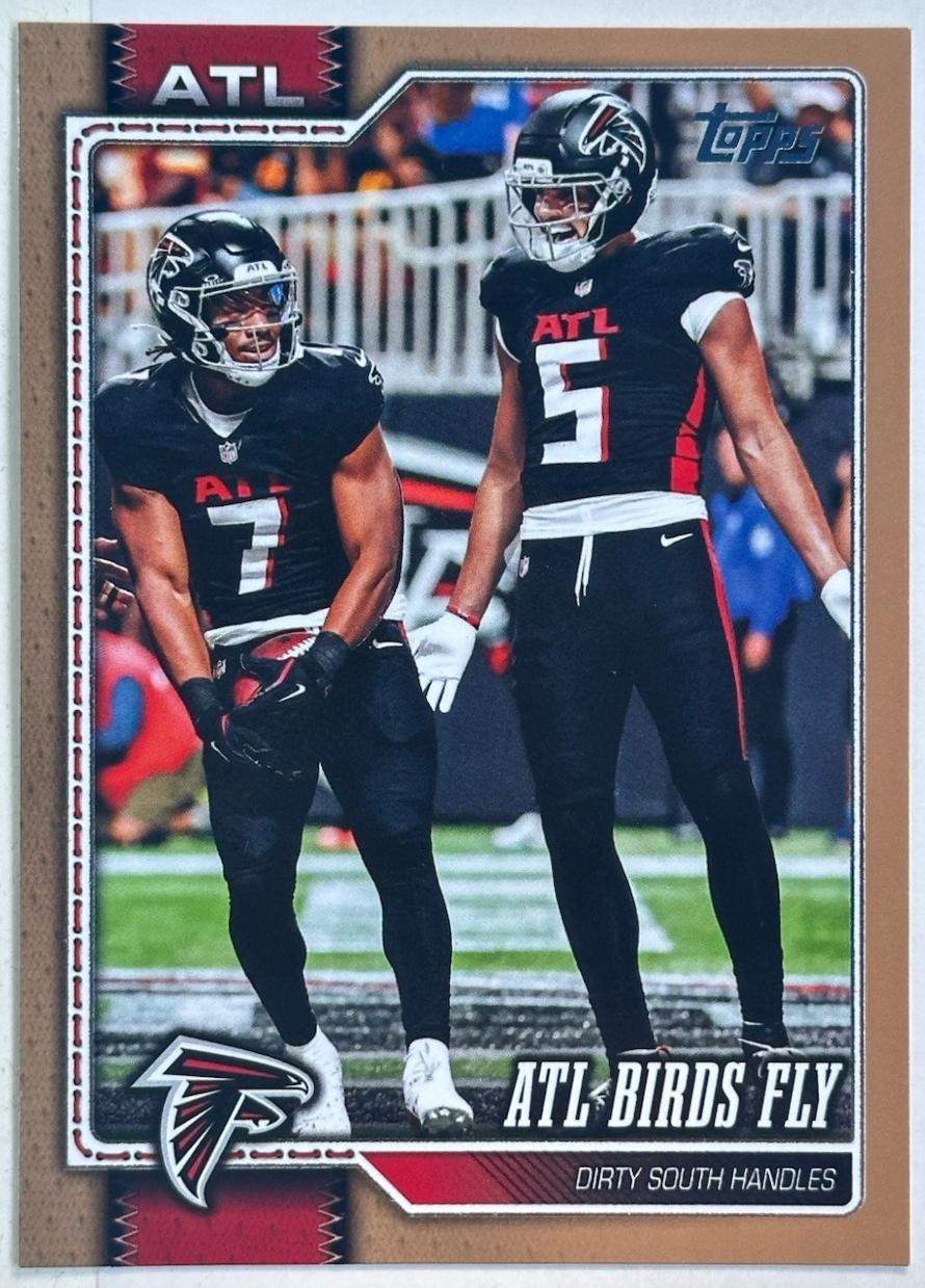 Atlanta Falcons [Golden Mirror Variation] #298