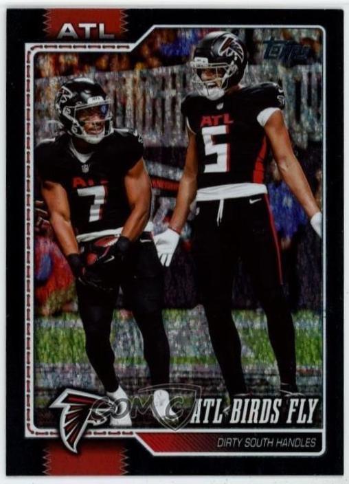 Atlanta Falcons [Holo Black] #298