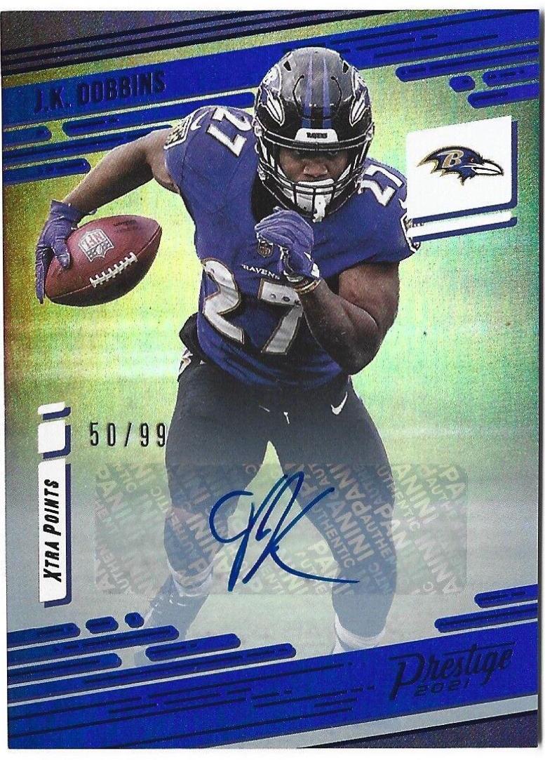 J. K. Dobbins [Xtra Points Signature Premium Blue] #23