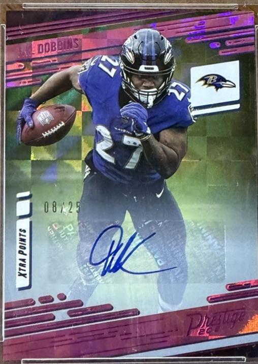 J. K. Dobbins [Xtra Points Signature Premium Pink] #23