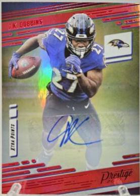 J. K. Dobbins [Xtra Points Signature Premium Red] #23