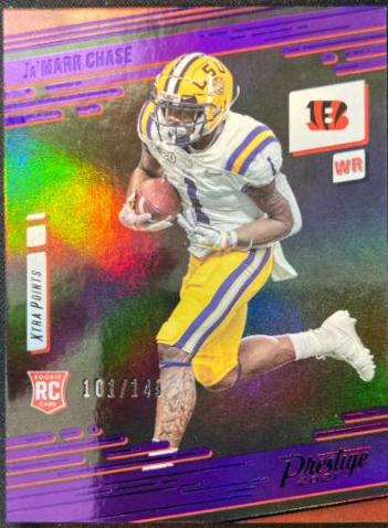 Ja'Marr Chase [Xtra Points Premium Purple] #212