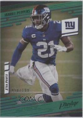 Jabrill Peppers [Xtra Points Premium Green] #62