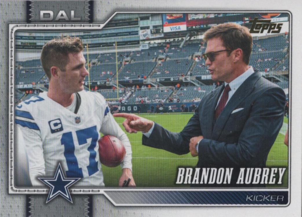 Brandon Aubrey [Golden Mirror Variation] #52