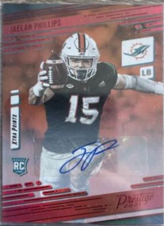Jaelan Phillips [Xtra Points Signature Premium Pink] #262