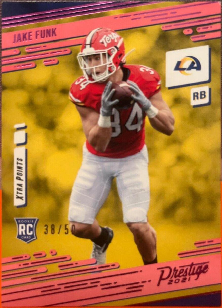Jake Funk [Xtra Points Premium Pink] #299