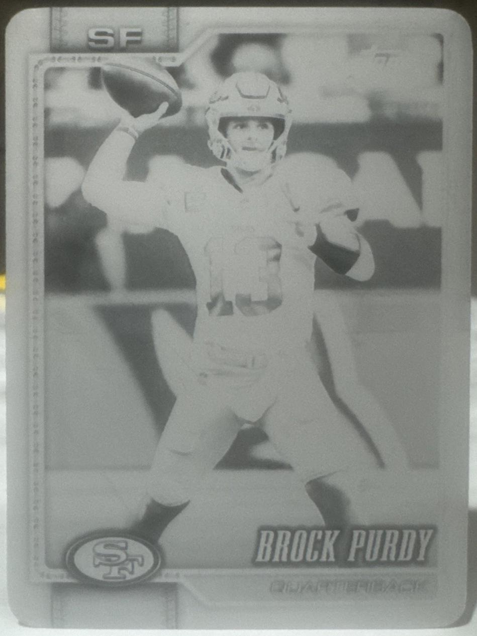 Brock Purdy [Printing Plate] #185