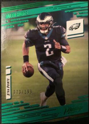 Jalen Hurts [Xtra Points Green] #109