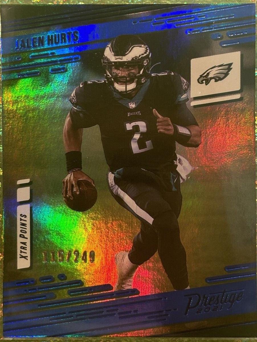 Jalen Hurts [Xtra Points Premium Blue] #109
