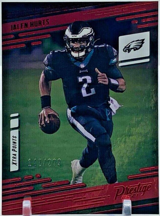 Jalen Hurts [Xtra Points Premium Red] #109