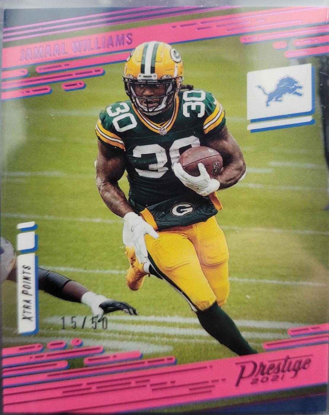 Jamaal Williams [Xtra Points Pink] #52