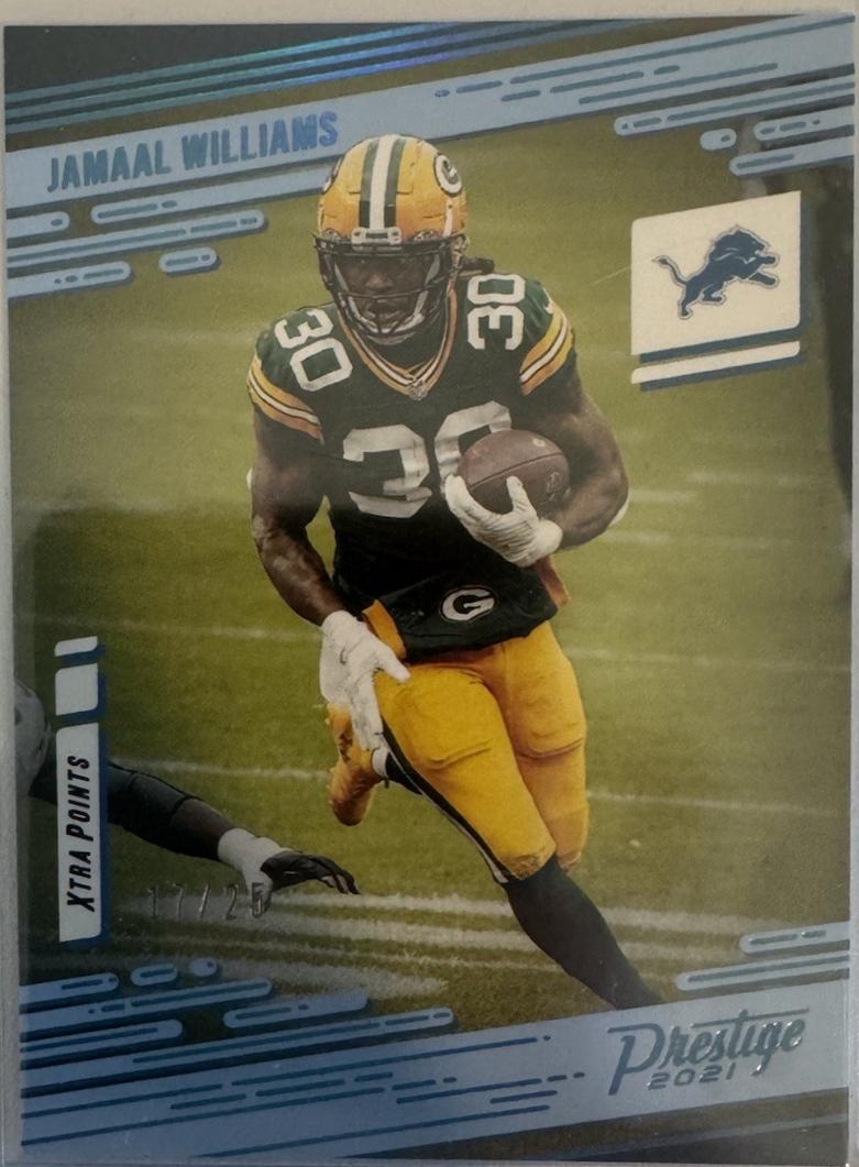 Jamaal Williams [Xtra Points Platinum] #52