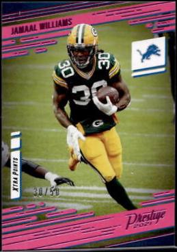 Jamaal Williams [Xtra Points Premium Pink] #52