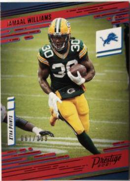 Jamaal Williams [Xtra Points Red] #52