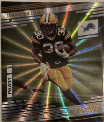Jamaal Williams [Xtra Points Sunburst] #52