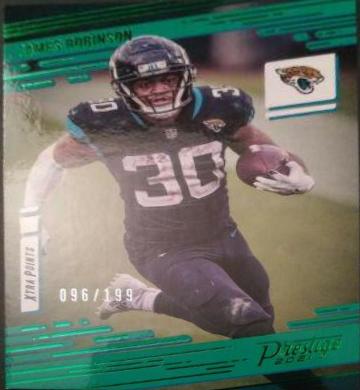 James Robinson [Xtra Points Green] #129