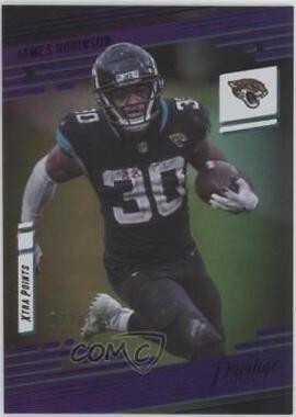 James Robinson [Xtra Points Premium Purple] #129