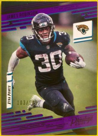 James Robinson [Xtra Points Purple] #129