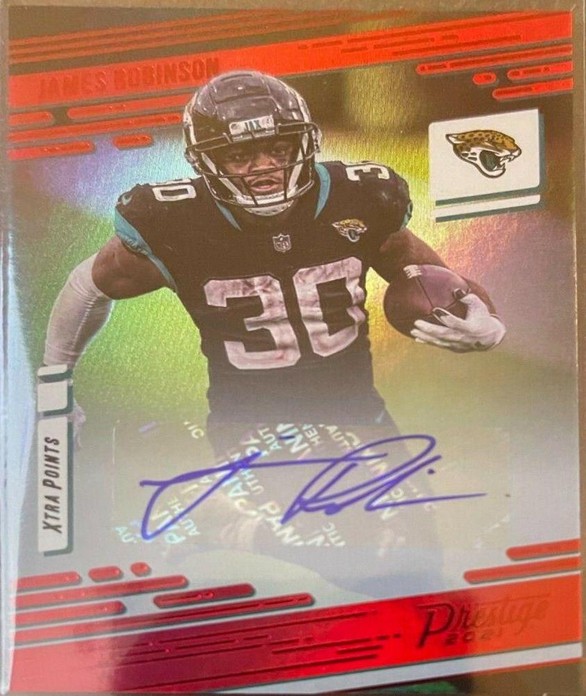 James Robinson [Xtra Points Red] #129