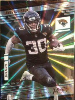James Robinson [Xtra Points Sunburst] #129