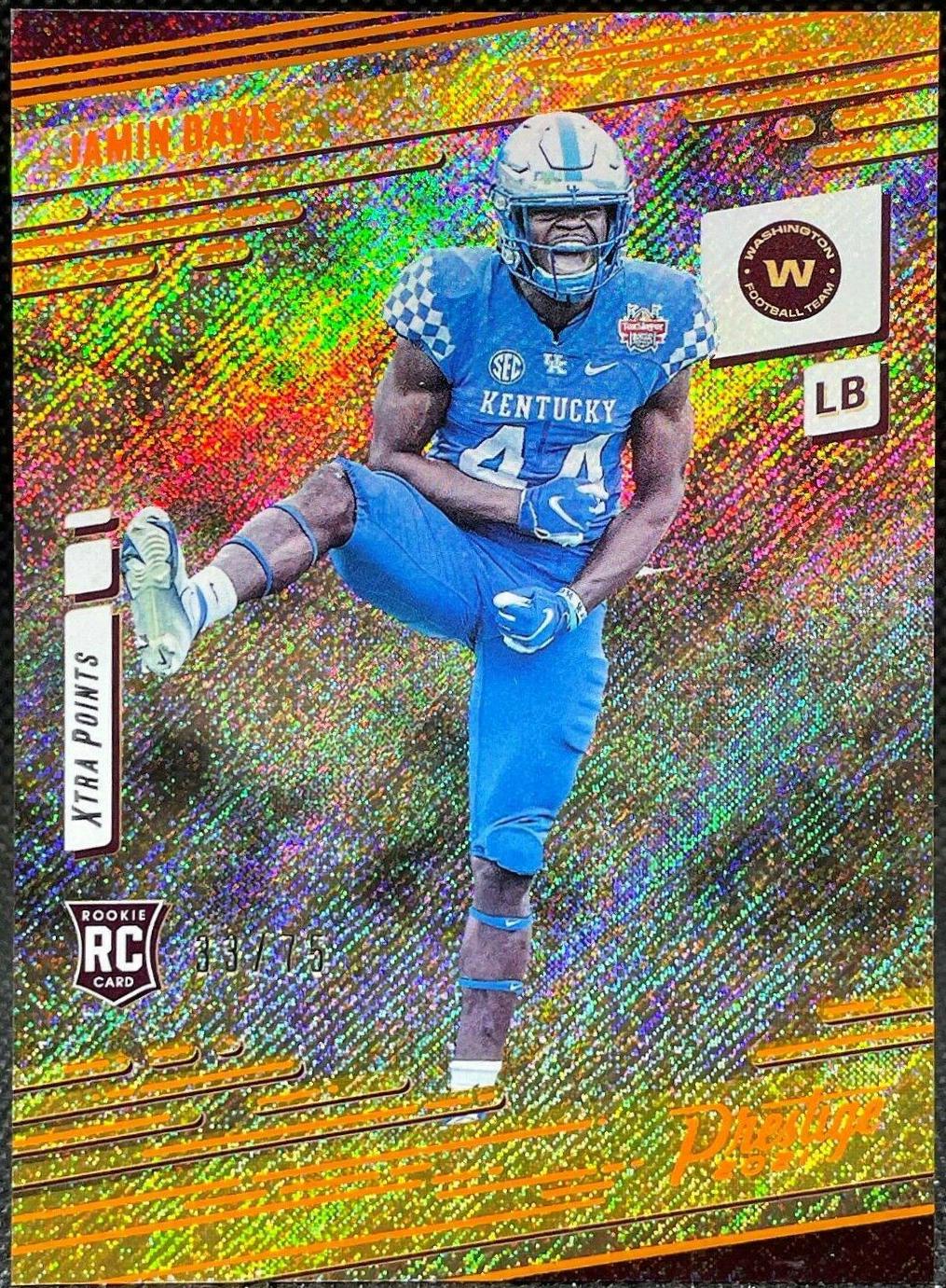 Jamin Davis [Xtra Points Orange] #260
