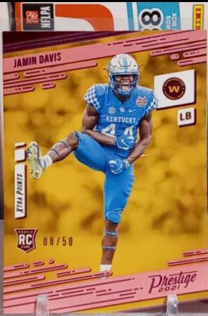 Jamin Davis [Xtra Points Pink] #260