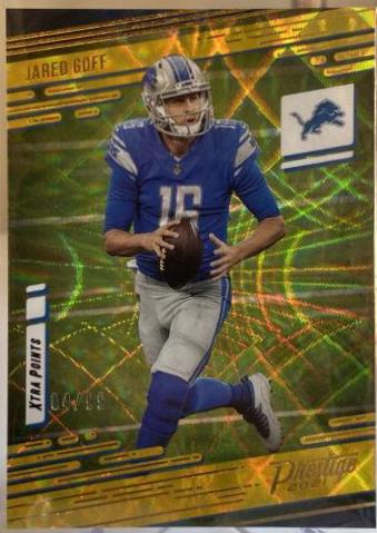 Jared Goff [Xtra Points Premium Gold] #54