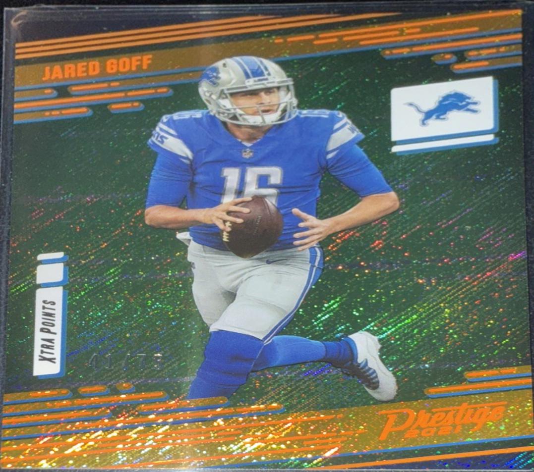 Jared Goff [Xtra Points Premium Orange] #54