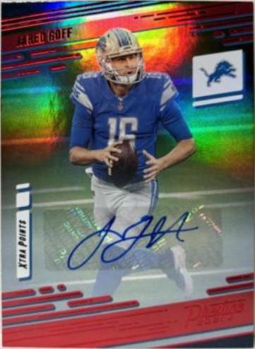 Jared Goff [Xtra Points Signature Premium Red] #54