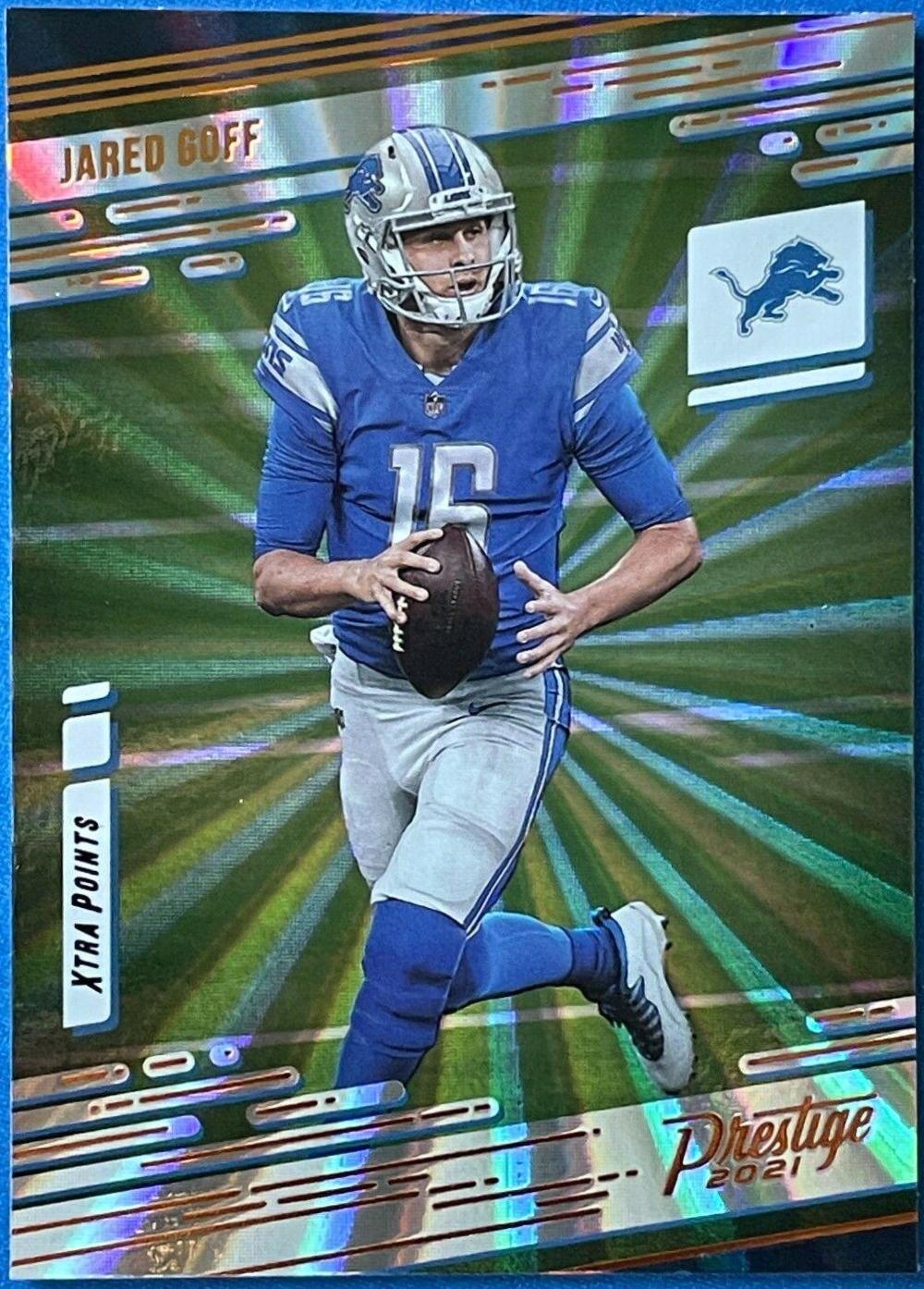 Jared Goff [Xtra Points Sunburst] #54