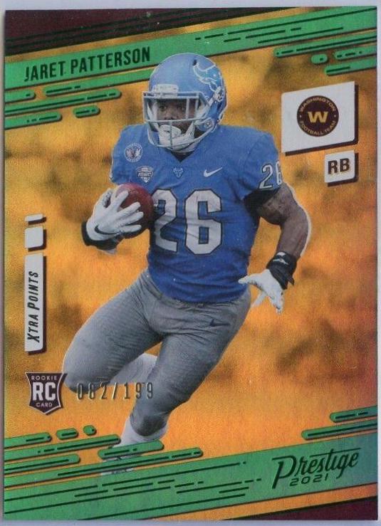 Jaret Patterson [Xtra Points Green] #231