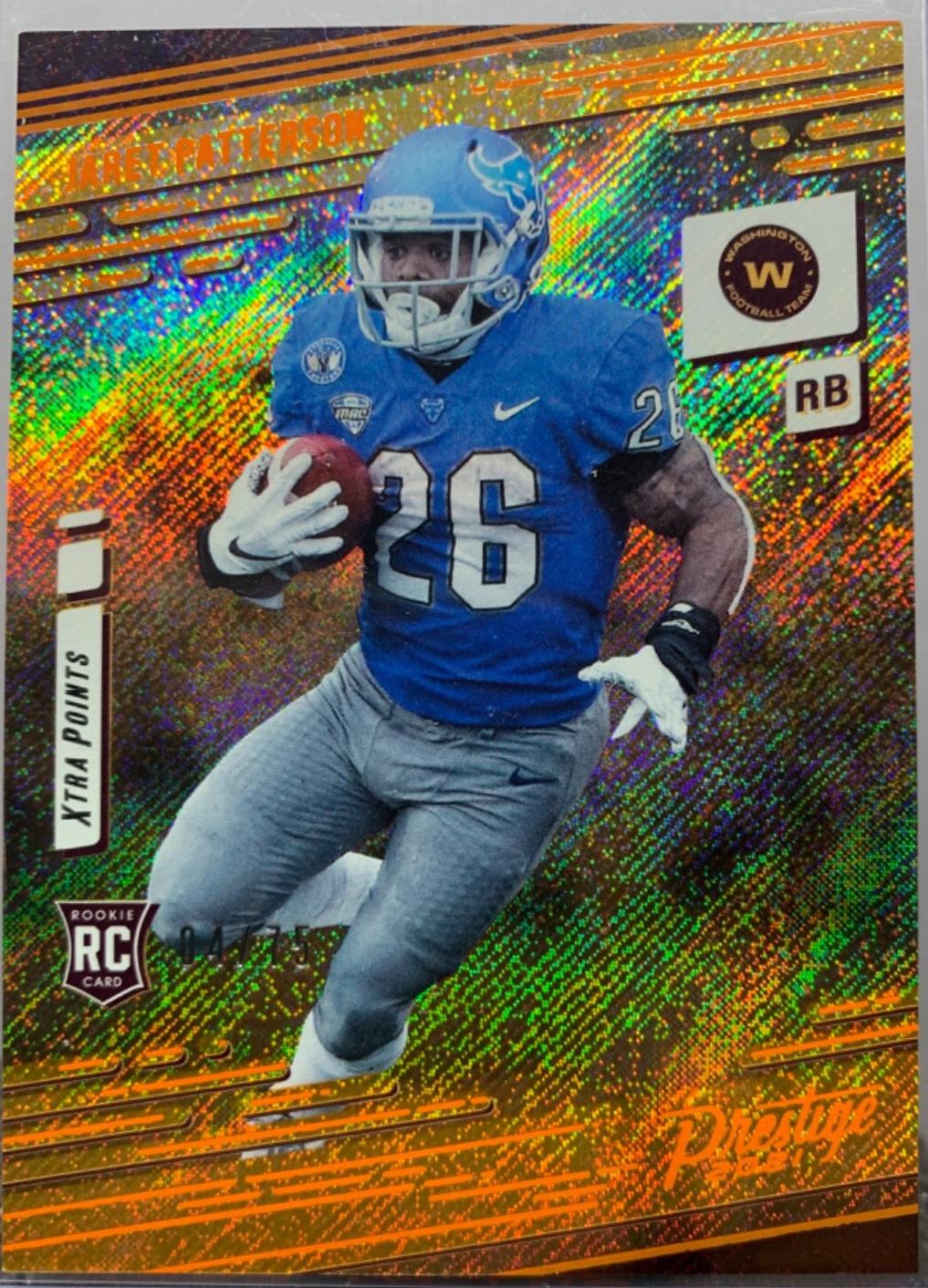 Jaret Patterson [Xtra Points Premium Orange] #231