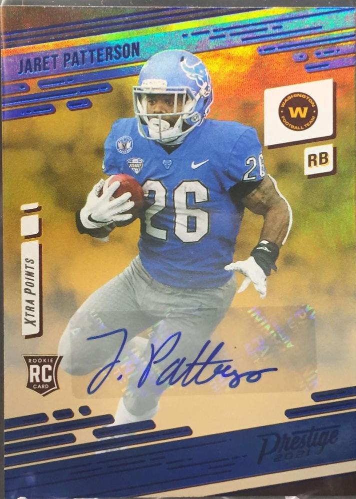 Jaret Patterson [Xtra Points Signature Premium Blue] #231