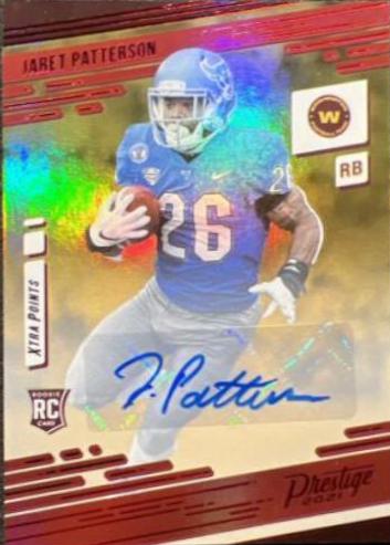 Jaret Patterson [Xtra Points Signature Premium Platinum] #231