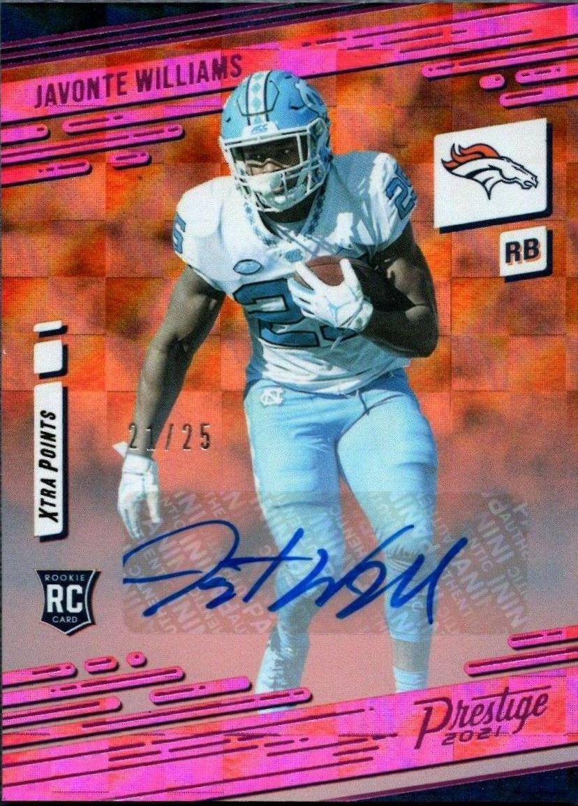 Javonte Williams [Xtra Points Pink] #226