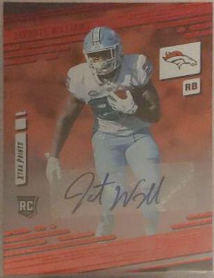 Javonte Williams [Xtra Points Premium Red] #226