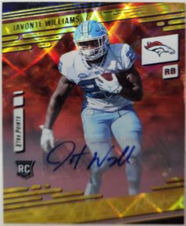 Javonte Williams [Xtra Points Signature Premium Gold] #226