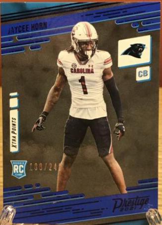 Jaycee Horn [Xtra Points Blue] #246