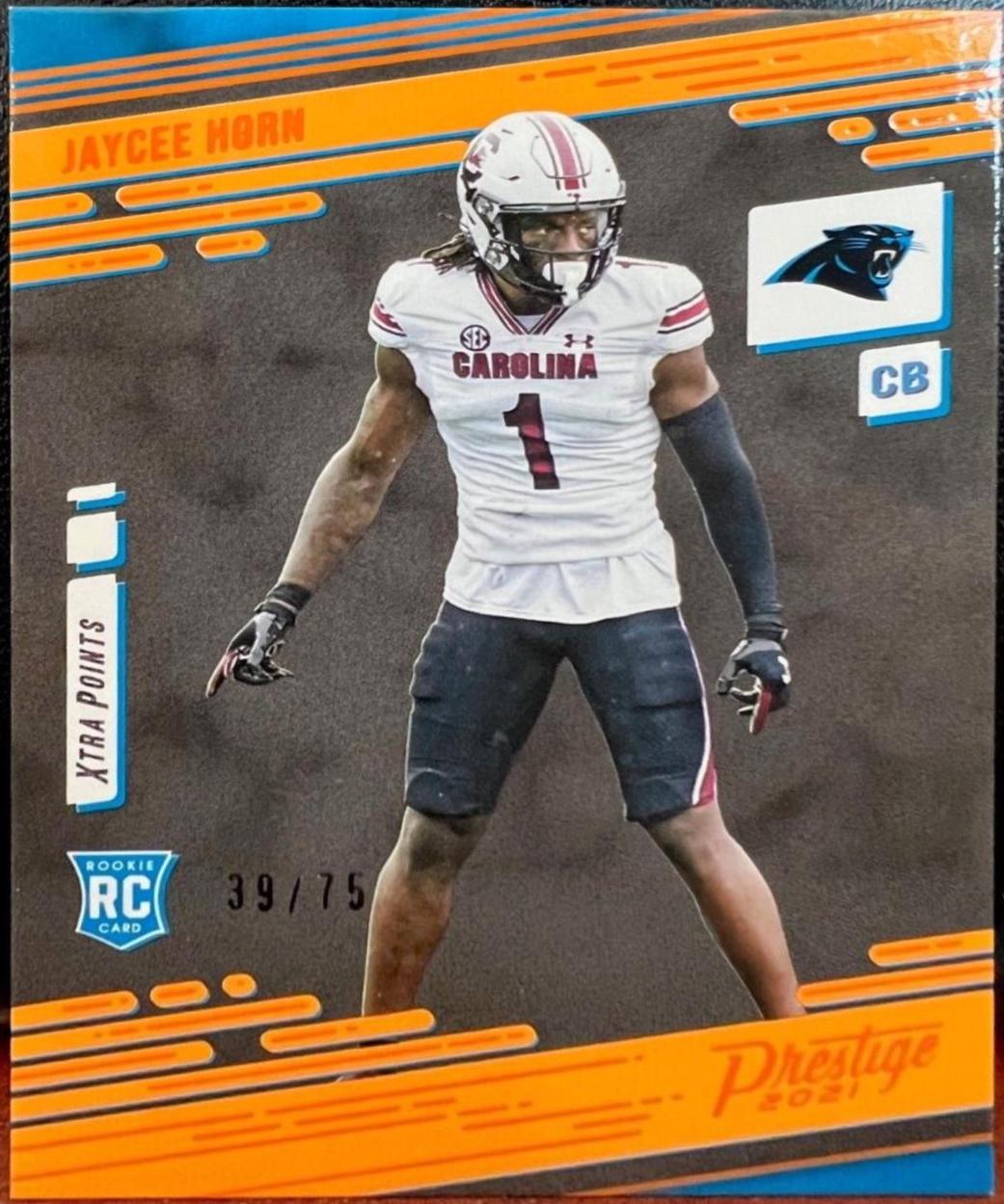 Jaycee Horn [Xtra Points Orange] #246